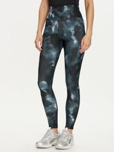 Reebok Legginsy Id Train Aop 100034952 Czarny Slim Fit. Czarne legginsy Reebok, bez wzorów, z syntetyku. Za 129,99 zł.