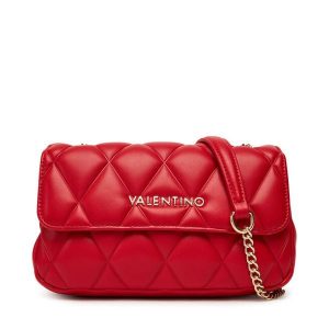 Torebka Valentino. Czerwone torebki wieczorowe Valentino, bez wzorów, bez dodatków. Za 449,99 zł.