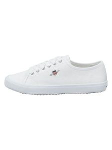 GANT Footwear Sneakersy "Pillox" w kolorze białym rozmiar: 38. Białe trampki GANT Footwear, bez wzorów, bez zapięcia. Za 174,45 zł.