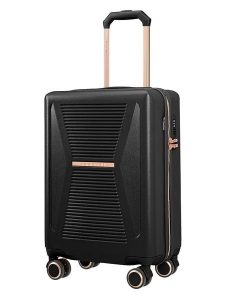 Puccini Walizka "Malibu" w kolorze czarnym - 36 x 55 x 20 cm rozmiar: onesize. Czarne walizki Puccini, bez wzorów, z materiału. Za 297,26 zł.