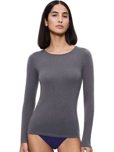 Triumph Koszulka w kolorze ciemnoszarym rozmiar: L. Szare bluzki Triumph, l, bez wzorów, z wełny, bez kołnierzyka, bez ramiączek. Za 122,09 zł.