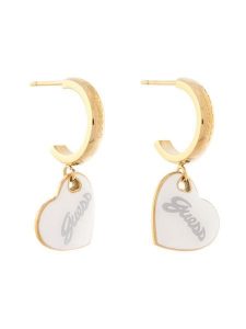 Guess Kolczyki JUBE05 151JW Złoty. Żółte kolczyki Guess, metalowe. Za 169,99 zł.