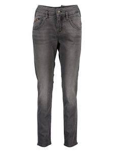 Herrlicher Dżinsy - Skinny fit - w kolorze szarym rozmiar: W24/L30. Szare jeansy Herrlicher, z aplikacjami, ze skóry. Za 114,17 zł.