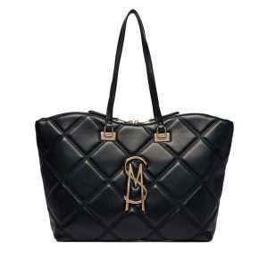 Torebka Steve Madden. Czarne shopper bag Steve Madden, bez wzorów, bez dodatków. Za 559,99 zł.