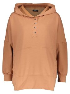 LA Angels Bluza w kolorze karmelowym rozmiar: S. Brązowe bluzy LA Angels, s, bez wzorów, z kapturem. Za 105,38 zł.