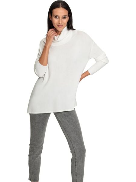 Heine Golf w kolorze białym rozmiar: 40. Białe golfy Heine, bez wzorów. Za 56,99 zł.