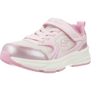 Buty SKECHERS RETRO GRAPH Rose. Czerwone buty trekkingowe Skechers, z syntetyku, bez zapięcia. Za 216,99 zł.