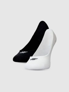 4F Skarpetki casual niewidoczne (2-pack) damskie - multikolor 35-38. Skarpetki 4f, bez wzorów, z bawełny. Za 39,99 zł.