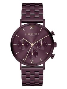 Liebeskind Chronograf w kolorze fioletowym rozmiar: onesize. Różowe, analogowe zegarki Liebeskind. Za 448,99 zł.