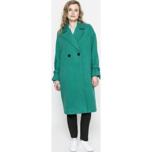 Vero Moda - Płaszcz Siena. Szare płaszcze marki Vero Moda, z elastanu. W wyprzedaży za 179,90 zł.