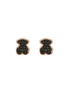 TOUS Kolczyki Motif 1000141800 Czarny. Czarne kolczyki Tous, srebrne. Za 389,99 zł.