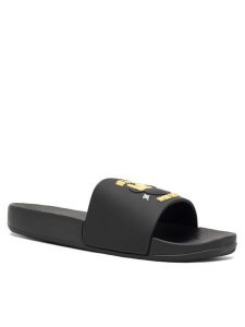 Mickey&Friends Klapki AW23-25DSTC Czarny. Czarne klapki Mickey&Friends, bez wzorów, z syntetyku, bez obcasa. Za 59,99 zł.