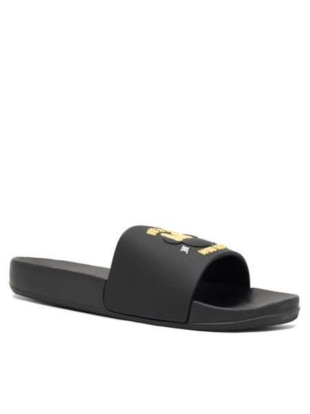 Mickey&Friends Klapki AW23-25DSTC Czarny. Czarne klapki Mickey&Friends, bez wzorów, z syntetyku, bez obcasa. Za 59,99 zł.