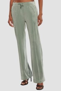 JUICY COUTURE Zielone damskie spodnie z cyrkoniami Tina, Rozmiar XS. Zielone spodnie dresowe Juicy Couture, s, bez wzorów, z dresówki. W wyprzedaży za 331,99 zł.