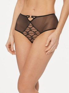 Chantelle X Figi klasyczne z wysokim stanem Xpression C05GC5 Czarny. Czarne figi Chantelle X, bez wzorów, z syntetyku. Za 199,99 zł.