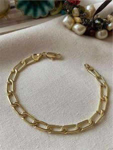 Luseera Pozłacana bransoletka rozmiar: onesize. Żółte bransoletki Luseera, pozłacane. Za 39,99 zł.