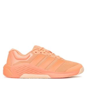 Buty na siłownię adidas. Brązowe buty sportowe ADIDAS, bez wzorów, bez zapięcia, na fitness i siłownię. Za 389,99 zł.