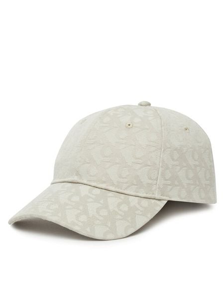 Calvin Klein Czapka z daszkiem Aop 6 Panel Baseball Cap LV04K5058G Beżowy. Brązowe czapki Calvin Klein, bez wzorów, z poliesteru. Za 119,99 zł.