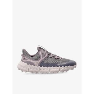 Buty outdoor damskie Columbia Voyager FLX. Fioletowe buty trekkingowe Columbia, bez zapięcia. Za 303,99 zł.