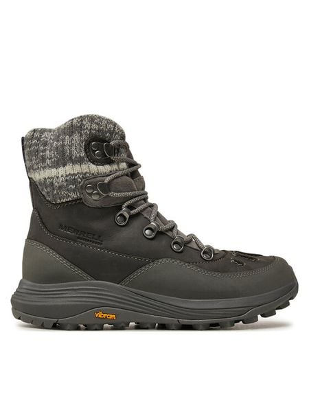 Merrell Śniegowce Siren 4 Thermo Mid Zip Wp J038208 Szary. Szare buty zimowe Merrell, ze skóry, bez obcasa, bez zapięcia. Za 719,99 zł.