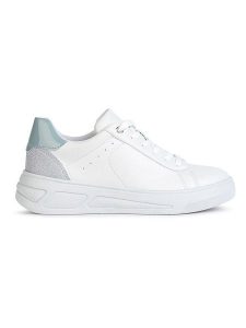 Geox Sneakersy "Ljuba" w kolorze białym rozmiar: 40. Białe trampki Geox, bez wzorów, bez zapięcia. Za 237,17 zł.