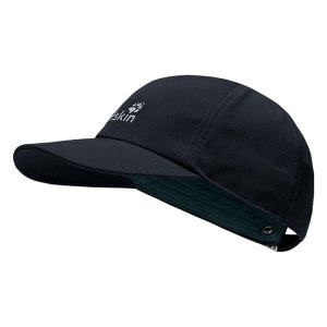 Czapka z daszkiem Jack Wolfskin. Niebieskie czapki Jack Wolfskin, bez wzorów, z materiału, eleganckie. Za 83,99 zł.