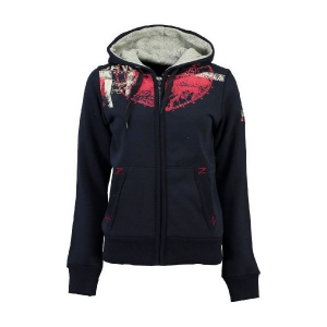 Geographical Norway Bluza Damska Gasmine S Ciemnoniebieska. Czarne bluzy marki Geographical Norway, z nadrukiem. W wyprzedaży za 189,00 zł.