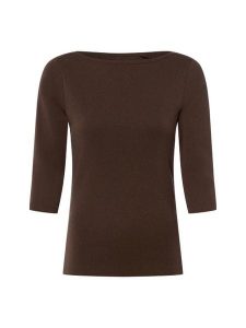 Brookshire Koszula Kobiety Bawełna brązowy, XL. Brązowe koszule brookshire, xl, bez wzorów, z bawełny, bez kołnierzyka, bez ramiączek. Za 99,95 zł.