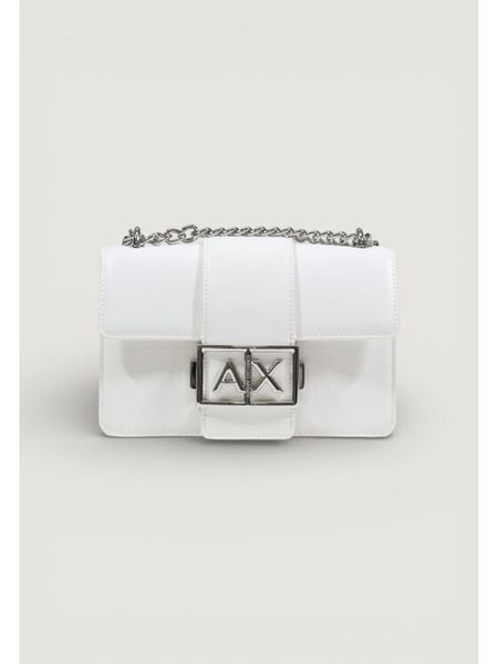 Armani Exchange Torebka XW000071 AF12039 U0011 Biały. Białe torebki klasyczne Armani Exchange, bez wzorów, ze skóry, bez dodatków. Za 629,99 zł.