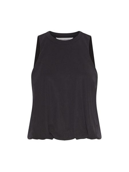 MOSS COPENHAGEN Top "Belle" w kolorze czarnym rozmiar: L. Czarne topy Moss Copenhagen, l, bez wzorów, bez kołnierzyka, bez ramiączek. Za 114,17 zł.