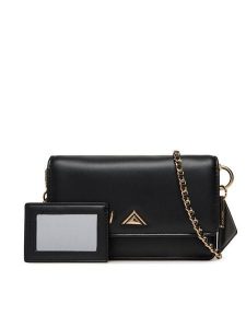 Aldo Torebka Fiteverything 14076835 Czarny. Czarne torebki wieczorowe ALDO, bez wzorów, ze skóry, bez dodatków. Za 159,99 zł.