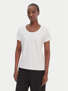 JOOP! T-Shirt Tolli 30100847 Biały Regular Fit. Białe t-shirty JOOP!, bez wzorów, z bawełny, bez kołnierzyka, bez ramiączek. Za 289,99 zł.