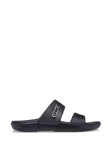 Crocs Klapki "Classic" w kolorze czarnym rozmiar: 37/38. Czarne klapki Crocs, bez wzorów, bez obcasa. Za 96,95 zł.