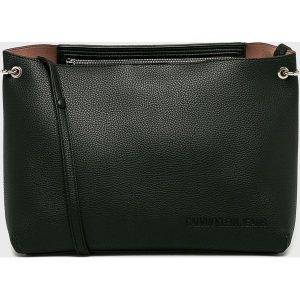 Calvin Klein - Torebka. Czarne torebki klasyczne marki Calvin Klein, z materiału. Za 539,90 zł.