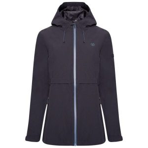 Kurtka trekkingowa przeciwdeszczowa damska Switch Up. Czarne kurtki Dare 2b, bez wzorów, z poliesteru, bez kaptura. Za 259,70 zł.