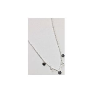SREBRNY NASZYJNIK CHOKER KOŁA I CYRKONIE 925. Naszyjniki marki Atdiament. Za 149,00 zł.