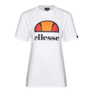 Koszulka damska Ellesse Arieth. Białe bluzki Ellesse, s, bez wzorów, sportowe, bez kołnierzyka, bez ramiączek. Za 75,99 zł.