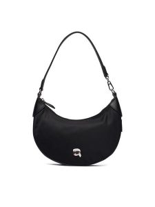 KARL LAGERFELD Torebka A4W30015 Czarny. Czarne torebki klasyczne KARL LAGERFELD, bez wzorów, z materiału, bez dodatków. Za 519,99 zł.