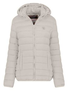 Geographical Norway Kurtka pikowana w kolorze szarym rozmiar: M. Szare kurtki Geographical Norway, m, bez wzorów, bez kaptura. Za 157,95 zł.