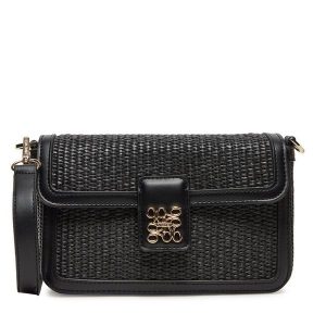 Torebka Nine West. Czarne listonoszki Nine West, bez wzorów, bez dodatków. Za 189,99 zł.