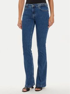 Liu Jo Jeansy UF4123 D4448 Granatowy Bottom Up Fit. Niebieskie jeansy Liu Jo, bez wzorów, z bawełny. Za 489,99 zł.