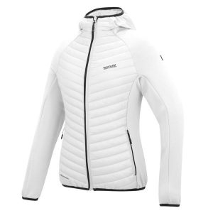 Damska Andreson Stretch Water-Resistlent Hybrid quilted Jacket. Białe kurtki Regatta, bez wzorów, z puchu, bez kaptura. Za 206,99 zł.