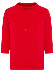 Olsen Bluza w kolorze czerwonym rozmiar: 44. Czerwone bluzy Olsen, bez wzorów, bez kaptura. Za 124,98 zł.