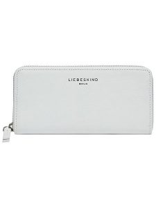 Liebeskind Berlin Skórzany portfel "Gigi" w kolorze białym - 19 x 9 x 2 cm rozmiar: onesize. Białe portfele Liebeskind Berlin, bez wzorów, z materiału. Za 244,80 zł.