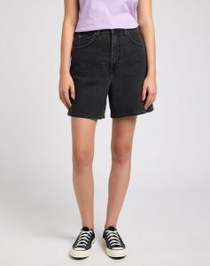 DAMSKIE SZORTY JEANSOWE LEE STELLA SHORT EDGE OF BLACK 112351261. Czarne szorty Lee, bez wzorów, z jeansu. Za 169,99 zł.