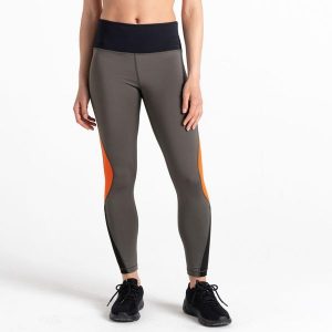 Damskie legginsy Dare 2B Move. Zielone legginsy Dare 2b, bez wzorów. W wyprzedaży za 190,00 zł.
