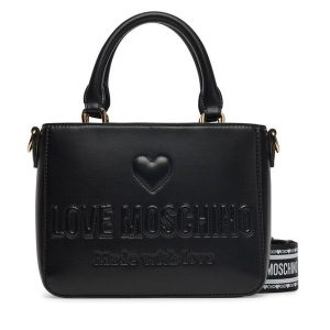 Torebka LOVE MOSCHINO. Czarne torebki klasyczne LOVE MOSCHINO, bez wzorów, bez dodatków. Za 479,99 zł.