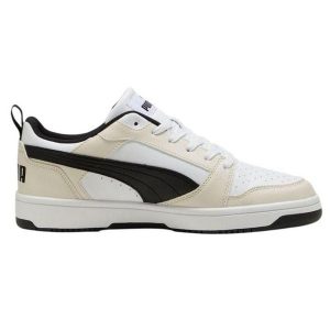 Damskie Buty Sportowe Rebound V6 Low Cut. Białe buty trekkingowe Puma, bez zapięcia. Za 329,99 zł.