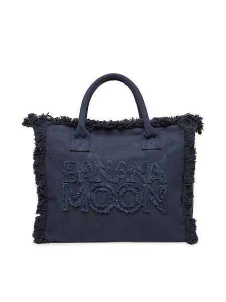 Banana Moon Torba Carmani Carlina JYW06 Granatowy. Niebieskie shopper bag Banana Moon, bez wzorów, z materiału, bez dodatków. Za 249,99 zł.
