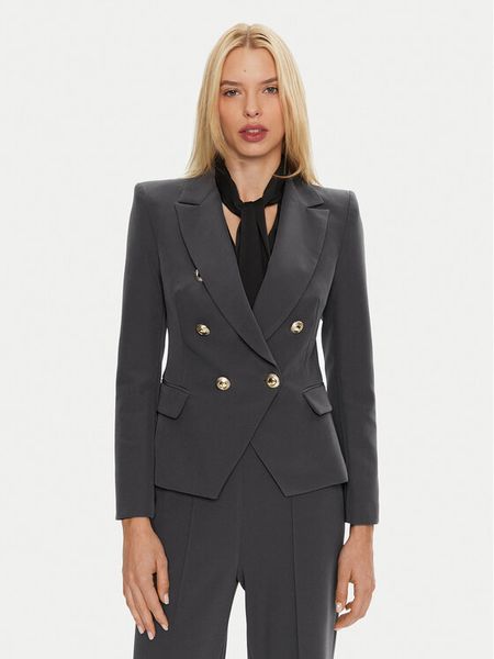 Rinascimento Marynarka CFC0119987003 Szary Regular Fit. Szare marynarki i żakiety Rinascimento, m, bez wzorów, z syntetyku. Za 439,99 zł.